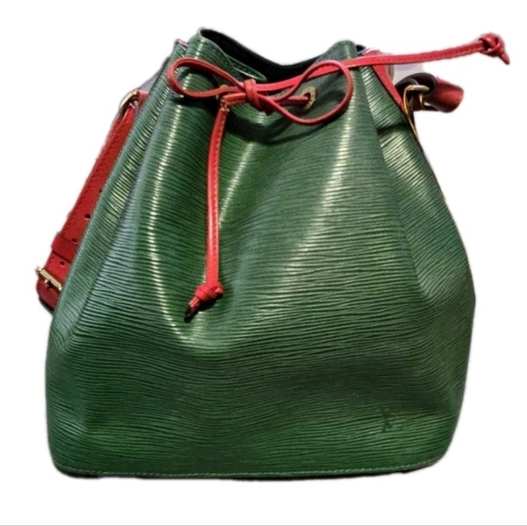 Gorgeous Louis Vuitton Epi Bi-Color Petit Noe Borneo Castillan Red - Picture 1 of 11